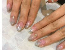 ドレス ネイルアンドアイラッシュ 梅田(Dress)/【Dress 梅田】シンプルネイル