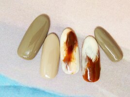 カフェラテネイル