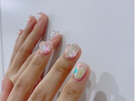 うるうる氷ネイル