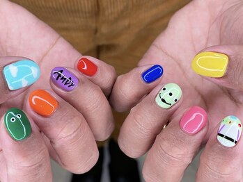 エムズ アイラッシュ アンド ネイル(M's)/持ち込みアート