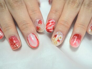 わたしのネイルとよもぎ蒸し/