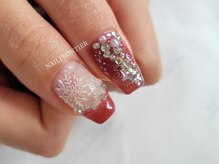 ネイルフロンティア 吉祥寺(NAIL FRONTIER)/雪の結晶フレンチ14980円