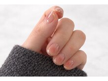 オープンセサミ ネイルアンドアイラッシュ 荻窪店/チーク×極細フレンチ(^^)