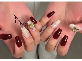 #秋ネイル