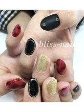 ブリスネイル(bliss-nail)/タイダイネイル