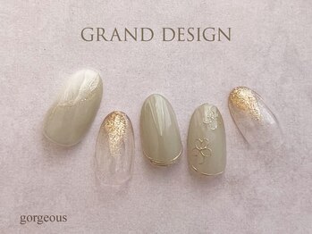 グランドデザイン 岐阜店(GRAND DESIGN)/お花ネイル