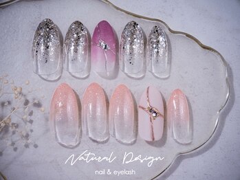 ナチュラルデザイン 品川本店(Natural Design)/ワンポイントArtネイル¥5500