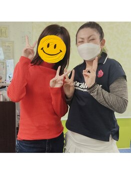 かおりビューティサロン/足の長さが同じに!!