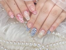 エミラボーテ 天王寺(Emi la beaute)/アシメトリーツイード