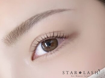 スターラッシュ 梅田店(Star Lash)の写真/アイブロウとマツエクを同時に◎【マツエク120本+アイブロウ美眉wax】1度で目元のトータルデザインが叶う★