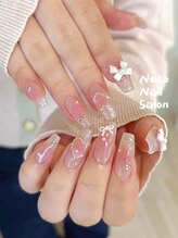 ネコ(Neko)/ちゅるんチークネイル　ガーリー