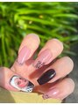 ディー ネイル アイラッシュ ヤバ(DEE nail×eyelash yaba)&nbsp;細かい手描きアートも好きです＊
