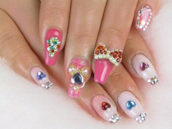 サロンドチェリーブロッサム(Salon de Cherryblossom)の写真/当店人気No.1【アートし放題コース90分8250円/120分11000円】視界に入るたび、happy幸せな気持ちに…！