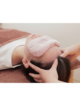 ヘッドスパで癒されたい