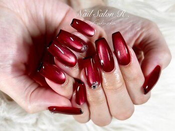 ネイルサロン Rの写真/《小倉/旦過》確かな技術力で高リピート率を誇る！こだわりの美フォルムでワンランク上の仕上がりに☆