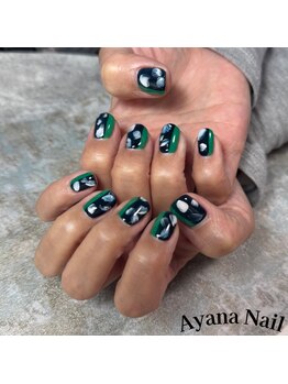 リファインネイル(refinenail)/ニュアンスアート/フィルイン