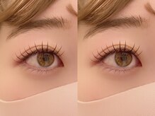 SUI.gemini eyelash パリジェンヌ まつげパーマ LED マツエク 眉毛/ブラウンフラット