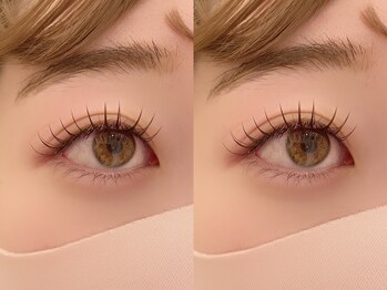 SUI.gemini eyelash パリジェンヌ まつげパーマ LED マツエク 眉毛/ブラウンフラット