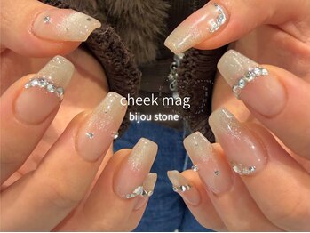 ノラネイル ウメダ(NORA nail UMEDA)/チークマグネット