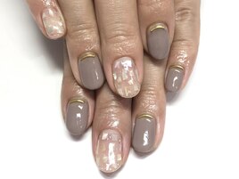 くすみカラーネイル☆