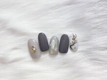 モンスリールネイル(Mon sourire nail)/【ハンド】定額アート7980円