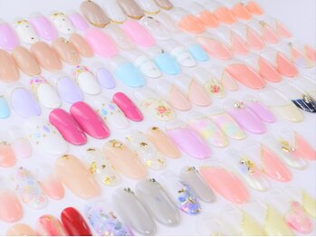 ネイルサロン チュチュ(Nail Salon Chu Chu)の写真/【HAND定額・FOOT定額がオススメ★】スピーディーで高技術!!あなたのお気に入りを見つけよう♪