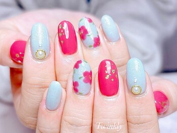 トゥインクリーネイルサロン(Twinkly Nail Salon)/こだわりアートのseasonネイル
