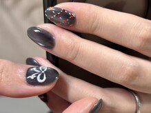 リウール(Re HEUR)/リボンとブラックマグネット