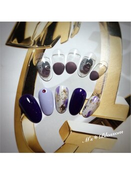 ネイルサロンアンドスクールエムズブロッサム(Nailsalon & school M's Blossom)/定額制ジェルコース￥5100