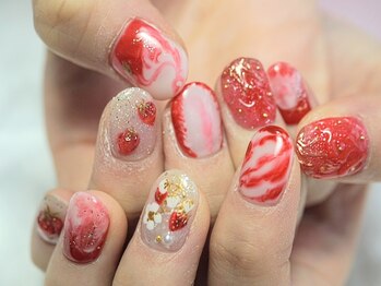 わたしのネイルとよもぎ蒸し/