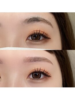 チルアンドアイ 千葉駅前店(Chill&Eye)/美眉スタイリング/BeforeAfter