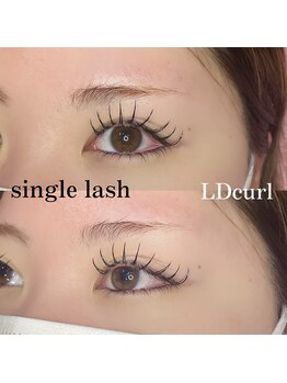 トータルビューティーサロン カラット(total beauty salon KARAT)/シングルラッシュ/下マツエク