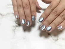 ハルネイル(haru. nail)の雰囲気（粒子の細かいマグネットネイル☆）