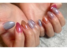 ブラウンネイル(brown nail)/持ち込みデザイン♪