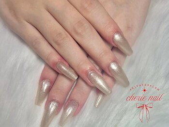 シェリー(cherie)の写真/【自爪を大切にする施術◎】全体のバランスをみながら、どの角度からも美しいフォルムで仕上げます♪