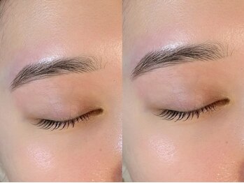 PlusEhiku四日市/ネイル/マツエク/まつげパーマ/LED/眉毛/パラジェル/フィルイン/オフの写真/自眉を活かして自然な垢抜け眉に◎毎朝の眉メイクがラクになる人気メニュー♪四日市/アイブロウ/眉毛