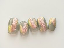 シエール 池袋東口店(ciere)/なみなみ奥行きネイル