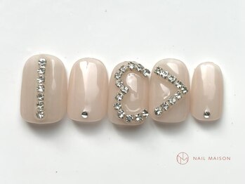 ネイルメゾン 池袋店(NAIL MAISON)/<3ネイル¥6800