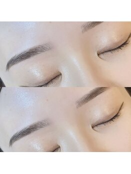 イライザ プレミアムアイラッシュ 金山店(IRAISE PREMIUM EYELASH)の写真/お顔の印象の80%は眉毛から♪骨格診断付き!提案力で予約殺到☆《ハリウッドブロウリフト導入》