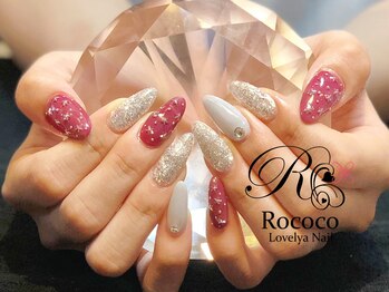 ロココ ラブリヤ ネイル 岡崎店(Rococo Lovelya Nail)/スタッズスカルプ