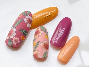 ネイリックス アヴェニール(NAILX avenir)/大人フラワー