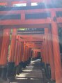 クレマティーデ(clematide) 伏見稲荷神社の稲荷山に初めて行ってきました甘く見てました^^;