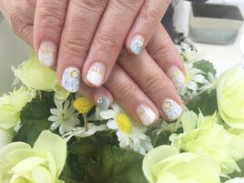 ツイード柄☆ストレートフレンチ