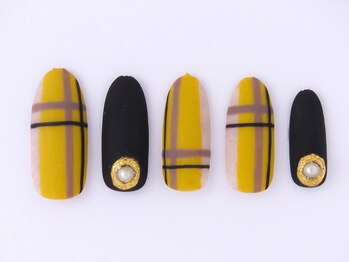 ネイル リッチ(Nail Rich)/チェックネイル