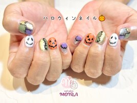 【ハロウィンネイル】