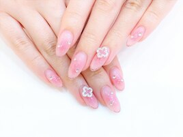 ジェル☆フリーアート☆チーク