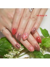 たゆ ネイル(たゆnail)/秋色ネイル