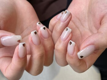 ネイルアヴァンス 京橋店(Nail AVANCE.)/ハートホロネイル！