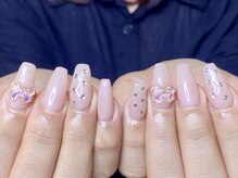 ウサギネイル 新大久保店(usagi nail)/リボンネイル