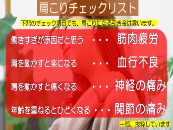 交流時期家/肩こり・・・といっても